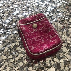 Pink Coach Camera/Cigarette Case